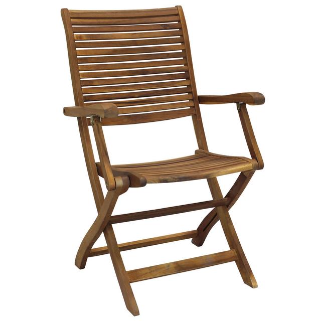 Colville Solid Wood Folding Chair Ophelia & Co. on Productcaster.