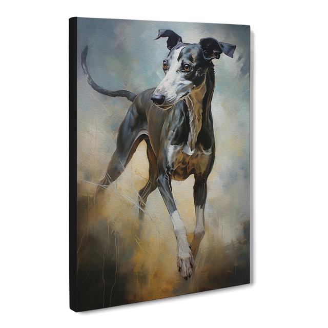 Greyhound Informel No.2 - No Frame Art Prints Marlow Home Co. Size: 76cm H x 50cm W x 3cm D on Productcaster.