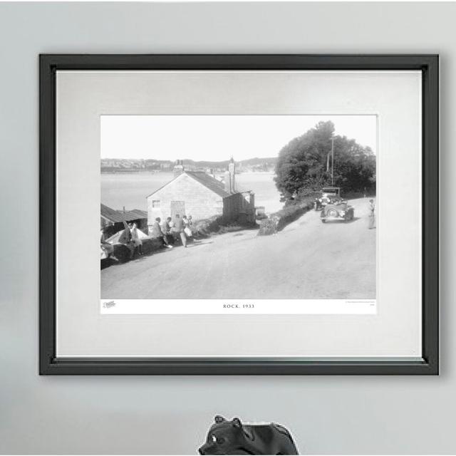 Rock, 1933 by Francis Frith - Single Picture Frame Print The Francis Frith Collection Size: 60cm H x 80cm W x 2.3cm D on Productcaster.