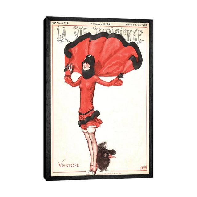 1927 La Vie Parisienne Magazine Cover by The Advertising Archives - Gallery-Wrapped Canvas Giclée on Canvas Lark Manor Größe: 66,04 cm H x 45,72 cm B on Productcaster.