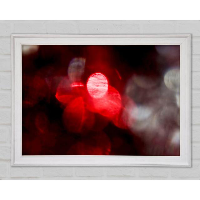 Red Through Grey Framed Print Bright Star Size: 59.7cm H x 84.1cm W x 1.5cm D on Productcaster.