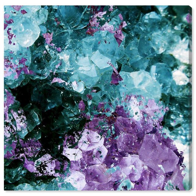 Amethyst Love Art Print Wrapped on Canvas Oliver Gal Size: 30cm H x 30cm W on Productcaster.