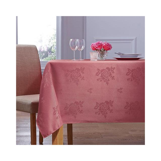 Allgood Round Tablecloth Three Posts Colour: Dusky Pink, Size: 137cm Round on Productcaster.