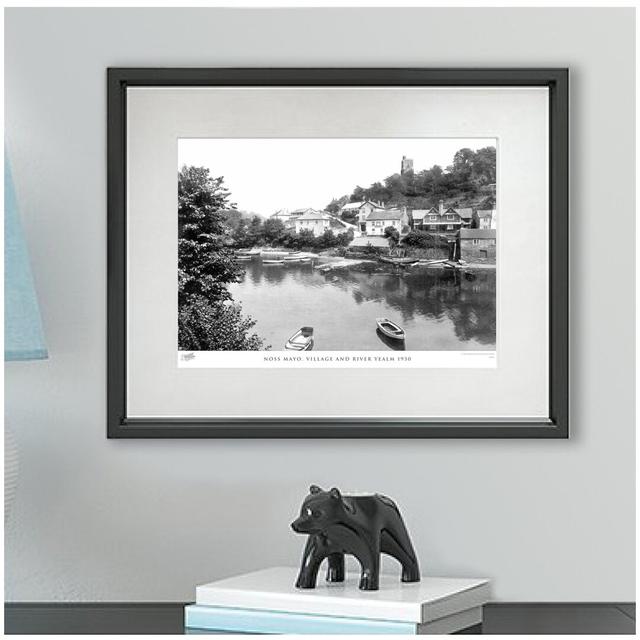 'Noss Mayo, Village and River Yealm 1930' by Francis Frith - Picture Frame Photograph Print on Paper The Francis Frith Collection Size: 40cm H x 50cm on Productcaster.