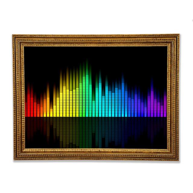 Music Equalizer - Print Bright Star Size: 29.7cm H x 42cm W x 3cm D on Productcaster.