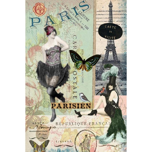 Femme Paris III by Sandy Lloyd - Wrapped Canvas Print Lily Manor Size: 76cm H x 51cm W on Productcaster.