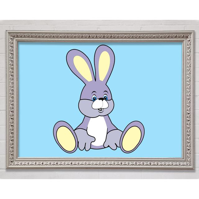 Single Picture Frame Art Prints Harriet Bee Size: 84.1cm H x 118.9cm W x 3cm D, Colour: Baby Blue on Productcaster.