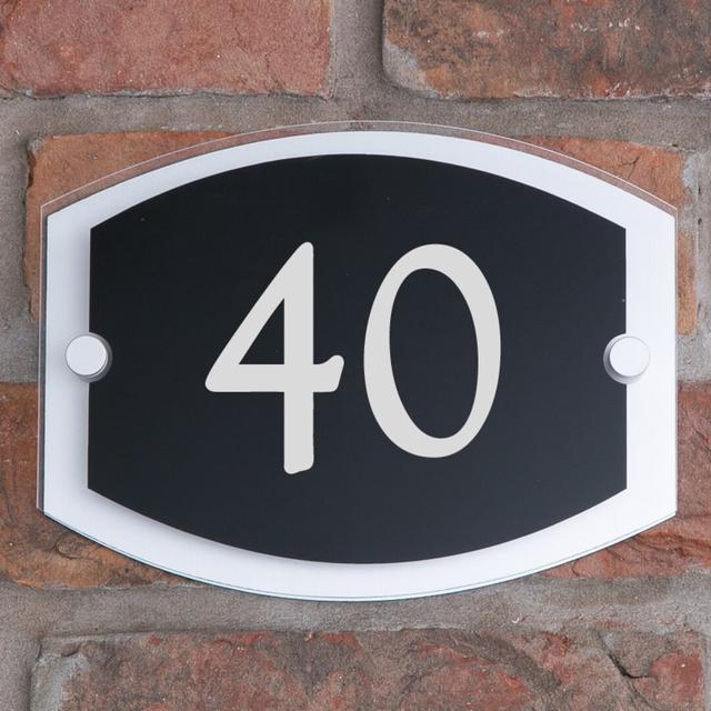 6" Sigfried House Number Dakota Fields Number: 40 on Productcaster.