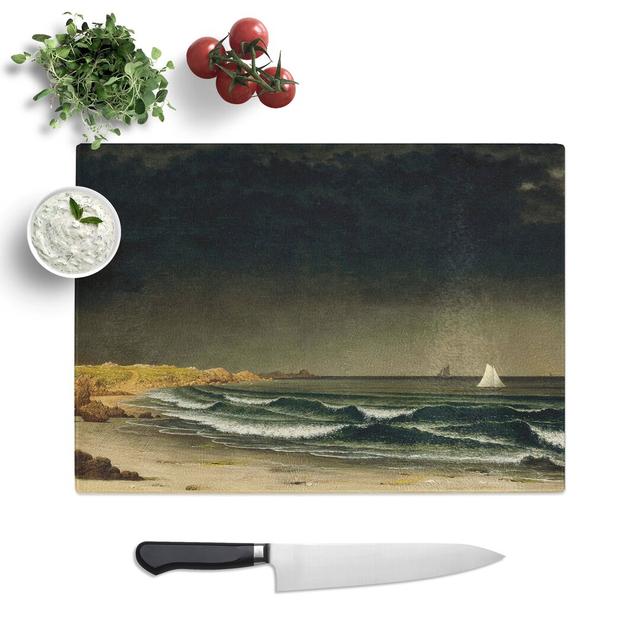 Approaching Storm by Martin Johnson Heade Chopping Board East Urban Home Size: 0.4cm H x 29cm W x 39cm L on Productcaster.