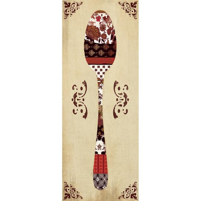 Spicy Fabric Spoon - Wrapped Canvas Painting Print Astoria Grand Size: 91cm H x 61cm W x 3.8cm D on Productcaster.