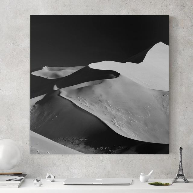 Desert - Abstract Dunes - Wrapped Canvas Photograph Gracie Oaks on Productcaster.