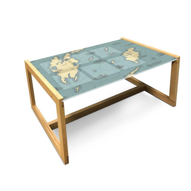 Jaleesia Sled Coffee Table East Urban Home Size: 90cm H x 62cm W x 40cm D on Productcaster.