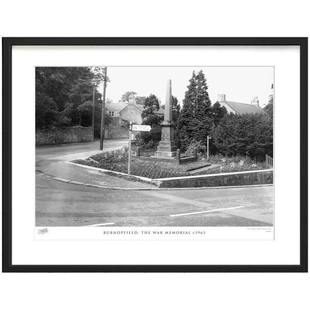 Burnopfield, The War Memorial C1965 by Francis Frith - Single Picture Frame Print The Francis Frith Collection Size: 45cm H x 60cm W x 2.3cm D on Productcaster.