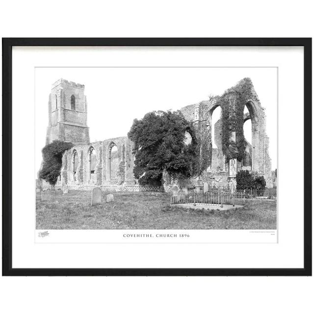 'Covehithe, Church 1896' by Francis Frith - Picture Frame Photograph Print on Paper The Francis Frith Collection Size: 45cm H x 60cm W x 2.3cm D on Productcaster.