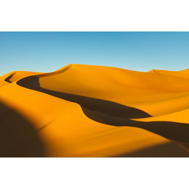 Harbeson Ubari Sand Sea, Libya by PatrickPoendl - No Frame Print on Canvas Natur Pur Size: 61cm H x 91cm W x 3.8cm D on Productcaster.