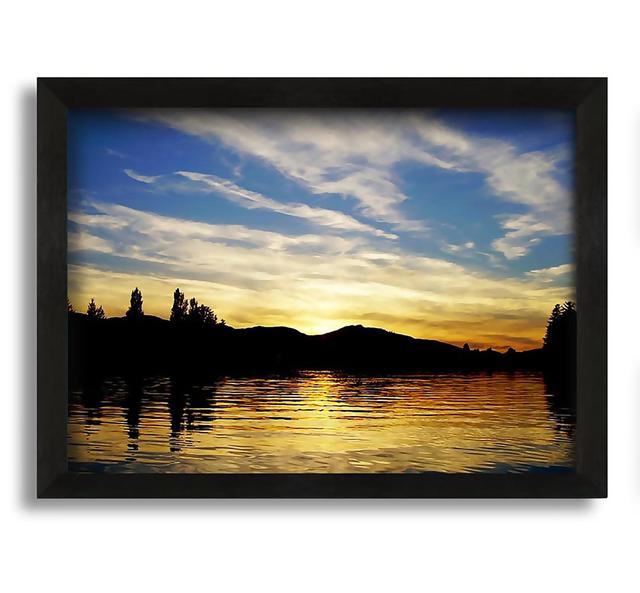 Sunrise over the Mountain - Picture Frame Photograph on Canvas Union Rustic on Productcaster.