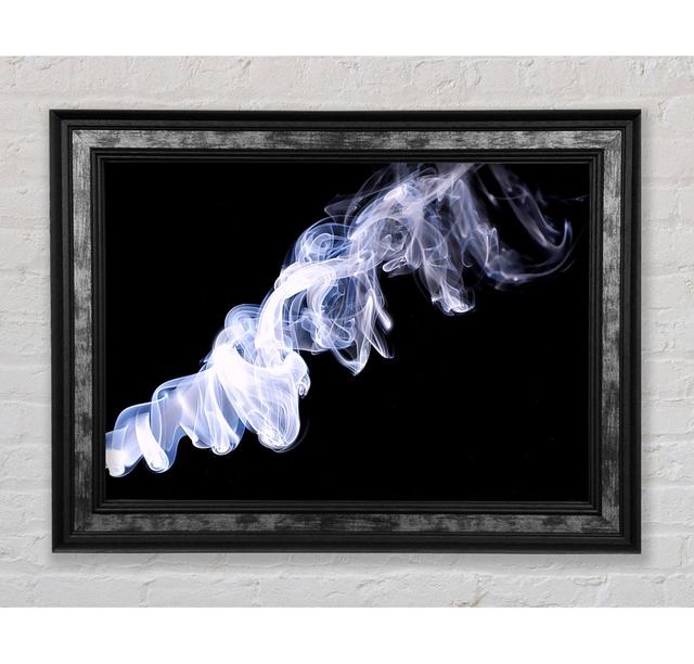 Smoke Swirl - Single Picture Frame Art Prints Bright Star Size: 84.1cm H x 142.2cm W x 8cm D on Productcaster.