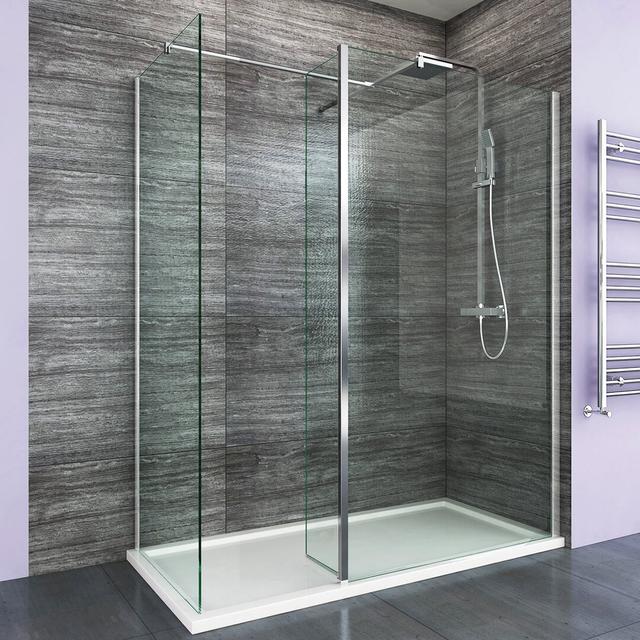 Heathcote Rectangular Walk In Shower Enclosure Belfry Bathroom Size: 190 H x 70 W x 90 D on Productcaster.