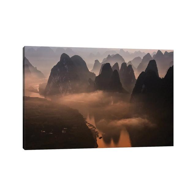 Hills of the Gods by Gunarto Song - Wrapped Canvas Photograph Union Rustic on Productcaster.