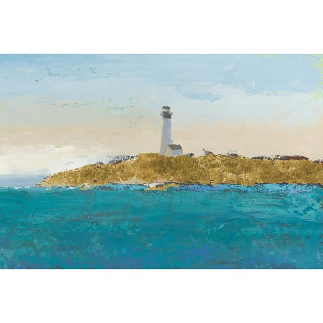 Lighthouse Seascape I V.2 by James Wiens - Wrapped Canvas Art Prints Breakwater Bay Size: 81cm H x 122cm W x 3.8cm D on Productcaster.