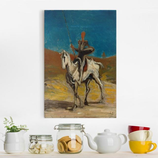 Honoré Daumier - Don Quixote Wrapped Canvas Graphic Art Print Gracie Oaks on Productcaster.