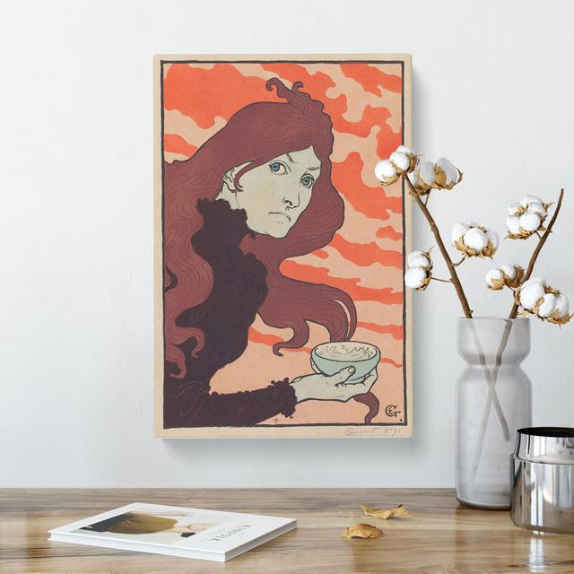 La Vitrioleuse by Eugene Grasset - Wrapped Canvas Painting East Urban Home Size: 60cm H x 40cm W x 3cm D on Productcaster.