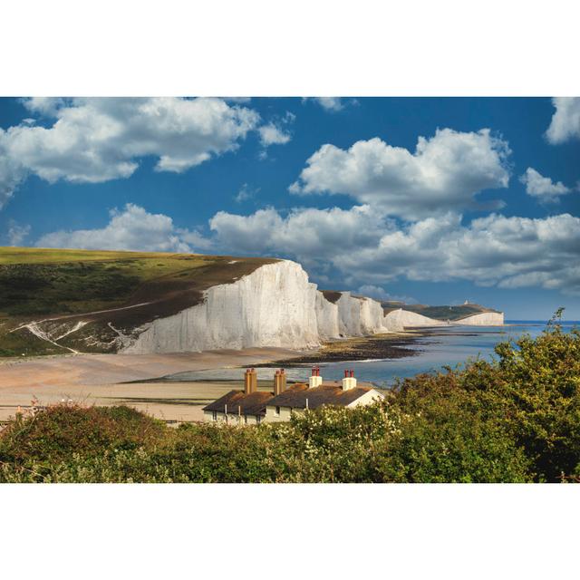 Seven Sisters Country Park by Petekarici - No Frame Art Prints on Canvas Beachcrest Home Size: 81cm H x 122cm W on Productcaster.