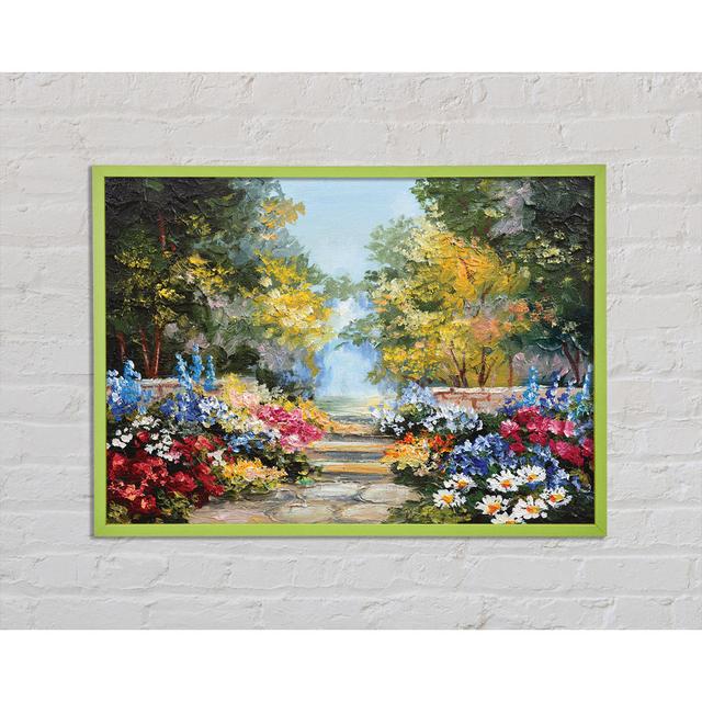 The Stone Cobble Forest - Single Picture Frame Art Prints Ophelia & Co. Size: 21cm H x 29.7cm W x 2cm D on Productcaster.