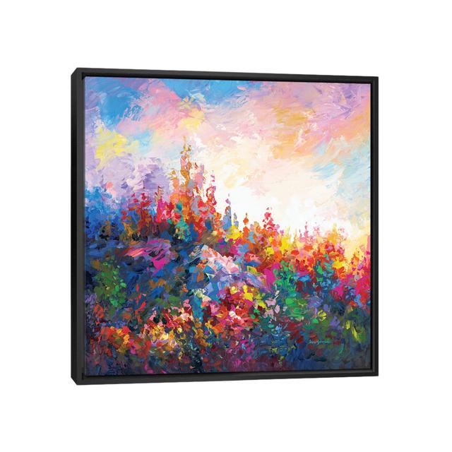 Towards The Forest Of Dreams by Leon Devenice - Floater Frame Painting on Canvas Union Rustic on Productcaster.