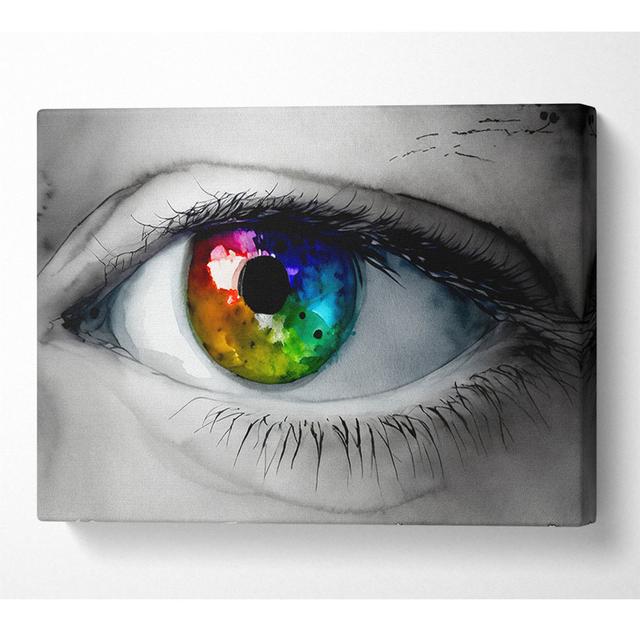 Rainbow Eye - Print Latitude Run Size: 35.6cm H x 50.8cm W x 10cm D on Productcaster.