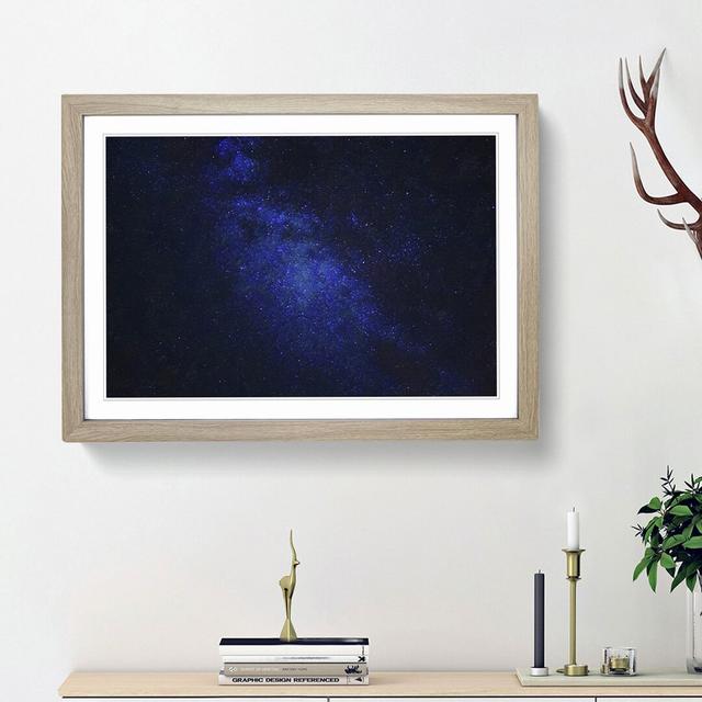 Universe Vol.36 in Abstract - Picture Frame Graphic Art Print East Urban Home Size: 62cm H x 87cm W x 2cm D, Frame Option: Oak Framed on Productcaster.