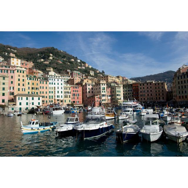 Camogli Hafen Küstenhaus Größe: 60 cm H x 90 cm B on Productcaster.