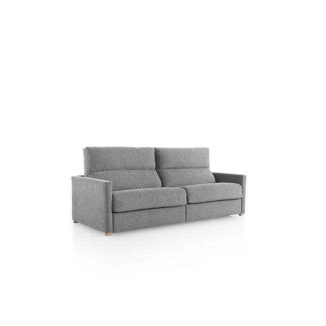 Schlafsofa Pontmain Ebern Designs Polsterfarbe: Grau on Productcaster.