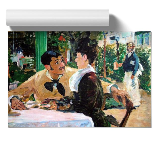 At Father Lathuille by Edouard Manet - No Frame Painting East Urban Home Size: 21cm H x 30cm W x 0.1cm D on Productcaster.