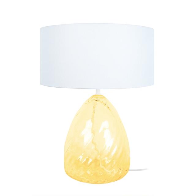 Amanda 45cm Table Lamp Highland Dunes Base Colour: Yellow on Productcaster.