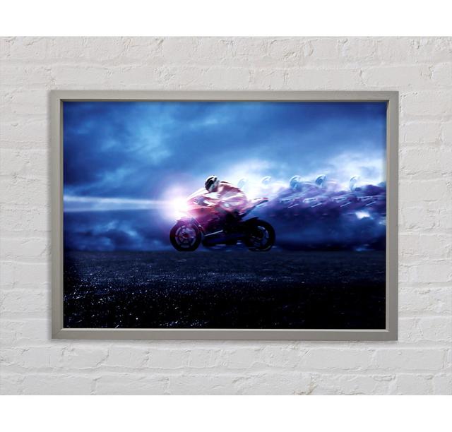 Single Picture Frame Art Prints on Canvas Bright Star Size: 100cm H x 141.4cm W on Productcaster.