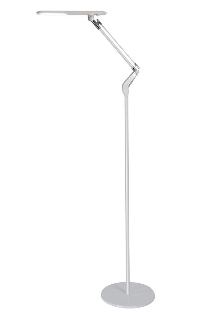 Task Floor Lamp Latitude Run Finish: White on Productcaster.