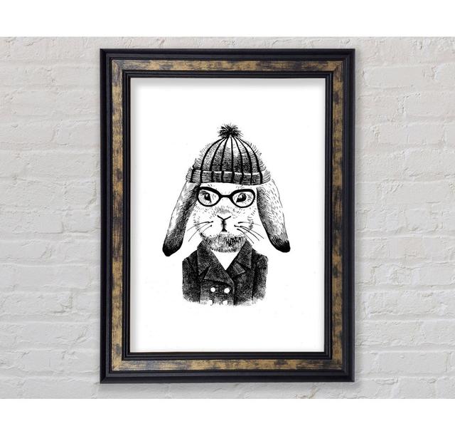 Clever Bunny - Single Picture Frame Art Prints Bright Star Size: 59.7cm H x 42cm W x 8cm D on Productcaster.