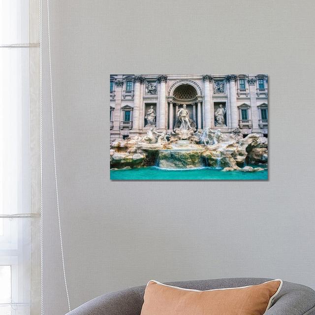 Trevi Fountain by Zoe Schumacher - Wrapped Canvas Photograph 17 Stories Size: 45.72cm H x 66.04cm W x 1.91cm D on Productcaster.