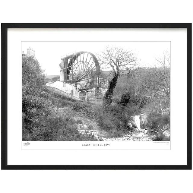 Laxey, Wheel 1894 by Francis Frith - Single Picture Frame Print The Francis Frith Collection Size: 45cm H x 60cm W x 2.3cm D on Productcaster.