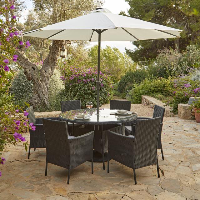 Gonzalez 6 - Person Garden Lounge Set with Cushions Lark Manor on Productcaster.