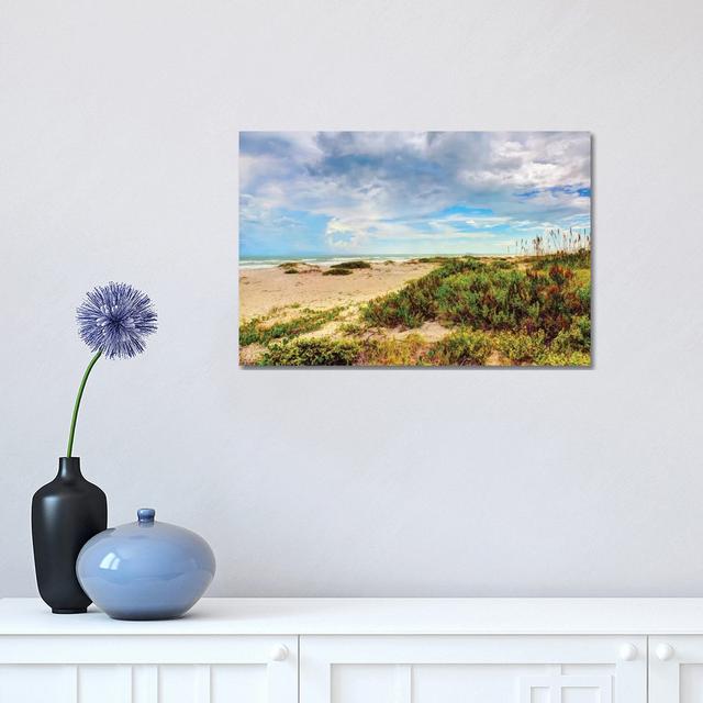 Beach Island II by Stede Bonnett - Wrapped Canvas Art Prints Highland Dunes Size: 30.48cm H x 45.72cm W x 1.91cm D on Productcaster.