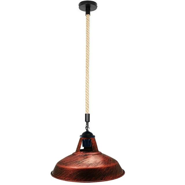 Cates 1 -Light Dome Pendant Longshore Tides Finish: Burgundy on Productcaster.