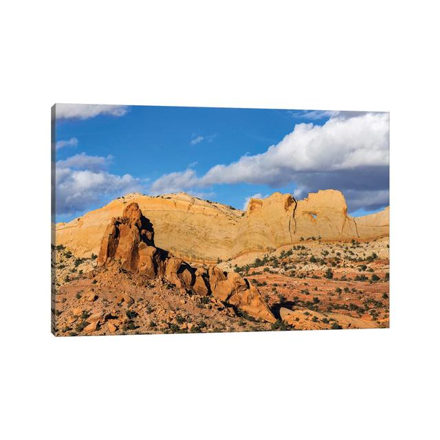 Peek-A-Boo Arch, Grand Staircase-Escalante National Monument, Utah by Jeff Foott - Wrapped Canvas Photograph Natur Pur Size: 20.32cm H x 30.48cm W x 1 on Productcaster.