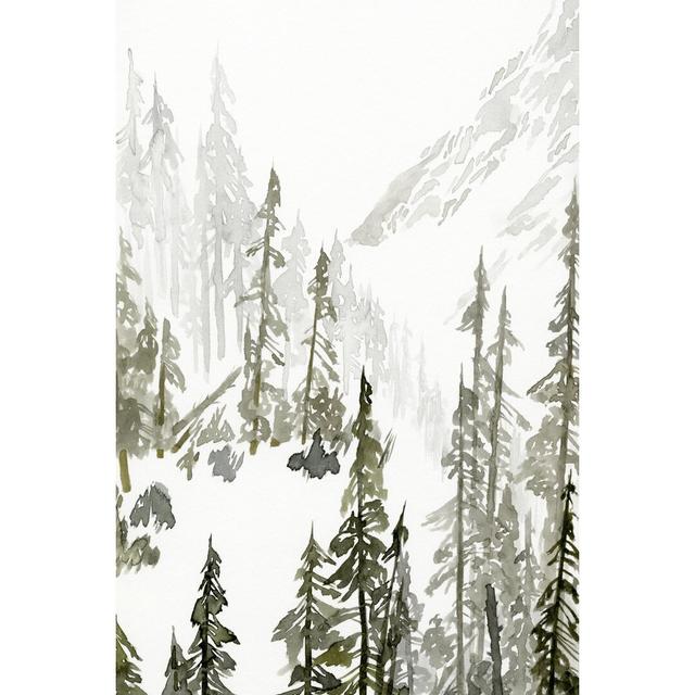 Continental Divide II by Jacob Green - Wrapped Canvas Painting Print Alpen Home Size: 46cm H x 30cm W on Productcaster.