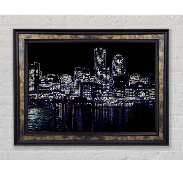 Canada - Single Picture Frame Art Prints Bright Star Size: 29.7cm H x 42cm W x 8cm D on Productcaster.