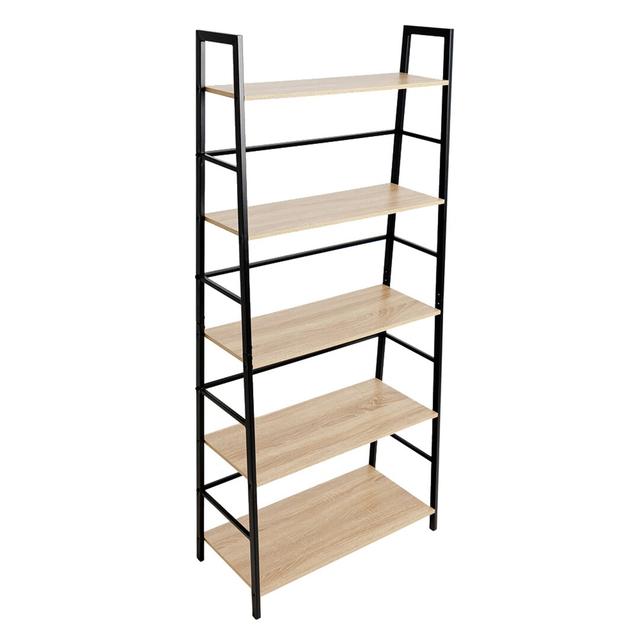 Lacroix Bookcase Borough Wharf Size: 163cm H x 74cm W x 34cm D on Productcaster.