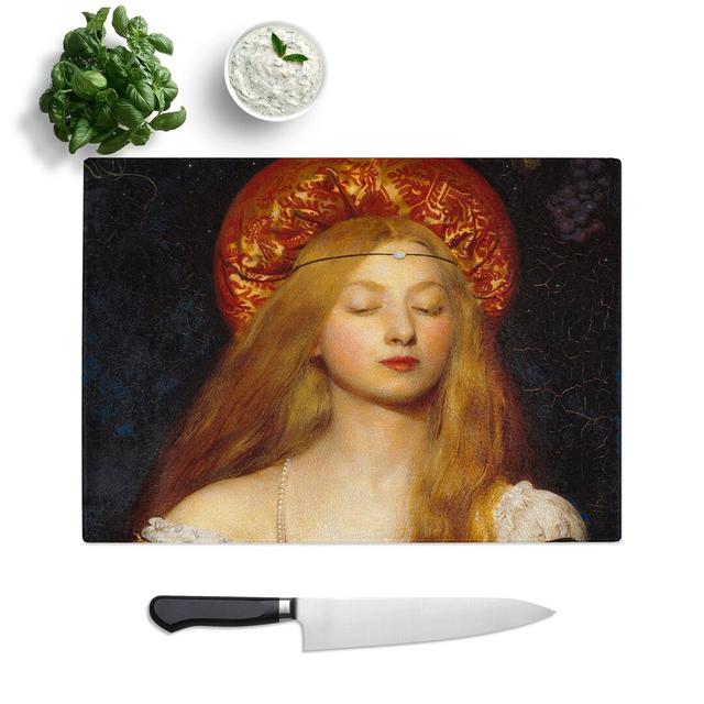 Vanity by Frank Cowper Cadogan Chopping Board East Urban Home Size: 0.4cm H x 28.5cm W x 39cm L on Productcaster.