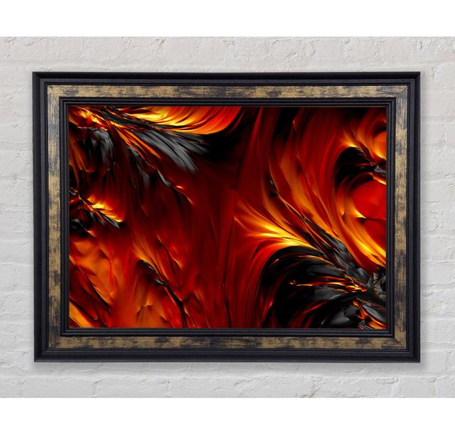 Lava Beauty - Single Picture Frame Art Prints Bright Star Size: 59.7cm H x 84.1cm W x 8cm D on Productcaster.