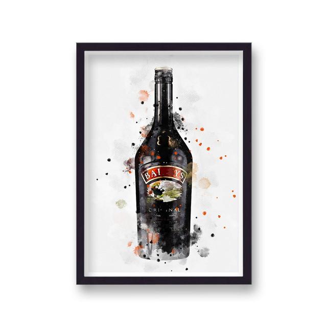 Spirit Graphic Splash Baileys Inspired by Vouvart - Single Picture Frame Print Astoria Grand on Productcaster.